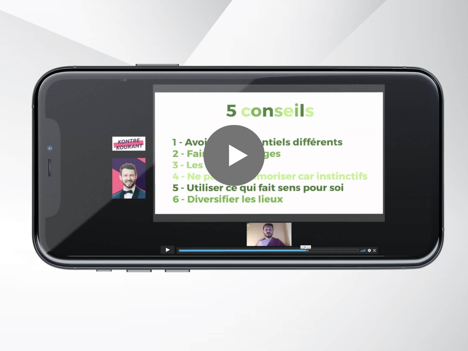 videos de lives et masterclass